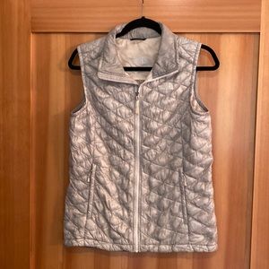 The North Face light gray vest